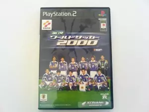 SONY PlayStation2 For JP " Jikkyou World Soccer 2000 " w/Case Instruction Japan - Picture 1 of 9