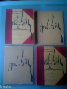 André Gill Caricature 2vol + suite CH. Fontane E/O 30ex sur madagascar Signé - Foto 1 di 12