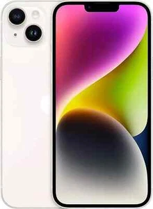 Apple iPhone 14+ plus 128gb white color Factory Unlocked 1 year ex warranty - Afbeelding 1 van 1