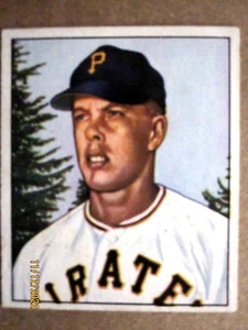 Tarjeta de béisbol 1950 Bowman Rookie #202 Pittsburgh Pirates Cliff Chambers - Imagen 1 de 6