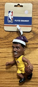 D'Angelo Russell Santa LA Lakers Ornaments Christmas By Forever Collectibles NWT - Picture 1 of 8