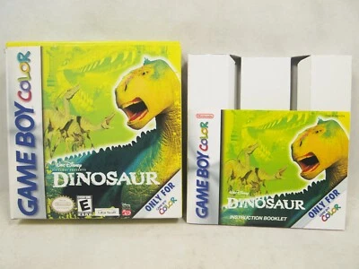 Disney's Dinosaur (Game Boy Advance | GBA) Authentic BOX & MANUAL ONLY - Image 1 of 4
