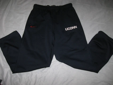 UConn Huskies Track Pants NIKE Men's Large NCAA Connecticut Basketball Football Cover