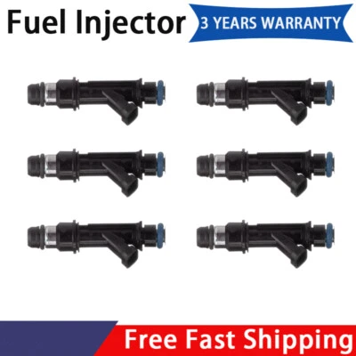 Inyector de combustible 6 piezas FJ318 para Chevrolet Impala Monte Carlo Venture 2000-2005 3,4 L Foto 1 de 4