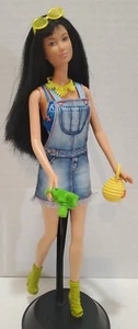 BARBIE LEA Rio Doll BLACK Hair w/ Bangs Belly Button Body Redressed Accessories  - Picture 1 of 12