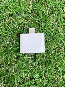 Original Apple Lightning auf 30 Pin Adapter A1468 - Musik iPod iPhone iPad Dock () - Bild 1 von 5