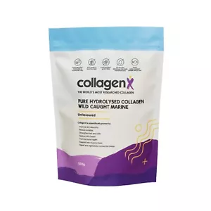 Collagenx 100% PURE WILD CAUGHT Marine Collagen powder 500G, AUSTRALIAN BUSINESS - Picture 1 of 2