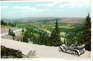 Detroit Publishing Unposted Postcard c.1915-1930 The Pike's Peak Auto Highway  - Picture 1 of 2