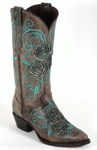 Cowboystiefel Westernstiefel Damenstiefel OCC Catalan Line Dance Leder 42 - Bild 1 von 8