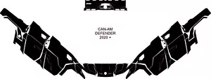 2020+ Can Am HD10 BRP Defender Decal Graphic Kit Wraps Vector Template 4 Door o - Picture 1 of 1