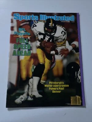 1985 Jan 7 Sports Illustrated Magazine Walter Abercrombie (CP110) - Image 1 of 3