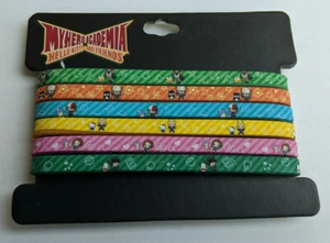 SET 6 BRACCIALETTI MY HERO ACADEMIA X HELLO KITTY! NUOVO, UFFICIALE DEKU TODOROKI BAKUGO - Foto 1 di 3