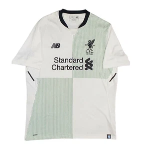 MAGLIA liverpool new balance large 2017-18 SHIRT JERSEY MAILLOT TRIKOT FOOTBALL - Foto 1 di 9