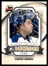 2011-12 In The Game Between Pipes Curtis Joseph Toronto Maple Leafs #126