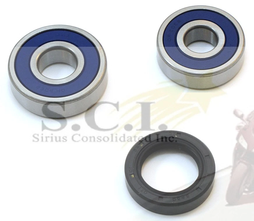 HONDA CB350 CL350 CB350F CB360 CJ360 CB400F REAR WHEEL BEARING AND SEAL KIT - Image 1 of 4
