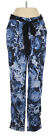 Gorgeous NWT $90 GUESS Tara Indigo Floral Belted Pants Size Small