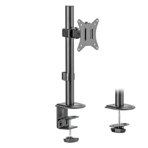 Mount-It Single Monitor Desk Mount – Computer Screen Stand with Full Motion A... - Picture 1 of 9