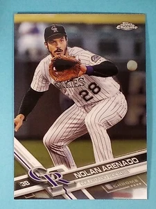 2017 Topps Chrome Nolan Arenado Colorado Rockies #102 ⚾ - Picture 1 of 2