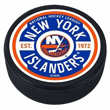 New York Islanders 3D Textured Gear Souvenir Hockey Puck