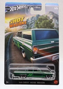 2024 HOT WHEELS Themed - ‘64 Chevy Nova Wagon #1 Hot Wagons GDG44 957E - Picture 1 of 4