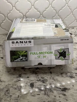 SANUS Accents •  FULL-MOTION TV WALL MOUNT FOR 13"-30" TVS “OPEN BOX” - Image 1 of 4