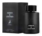 Alhambra Amber & Leather Eau De Parfum 100Ml For Unisex