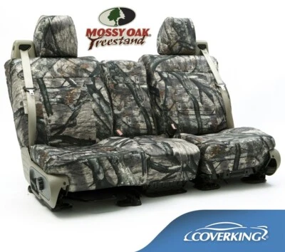 NEW Full Printed Mossy Oak Treestand Camo Camouflage Seat Covers / 5102031-20 - Imagem 1 de 4