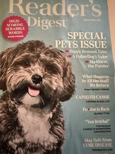 Reader's Digest - March - April 2024 - Special Pets Issue - Picture 1 of 4