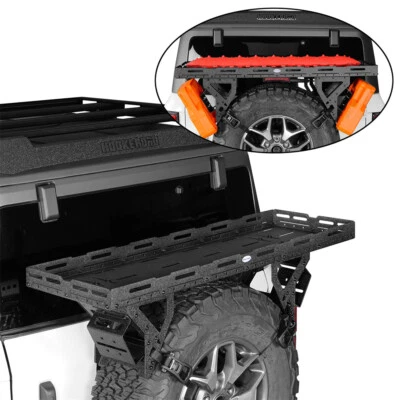 Cesta de carga de montaje de neumáticos de repuesto para Jeep Wrangler CJ YJ TJ JK JL Ford Bronco 76-25 Foto 1 de 4
