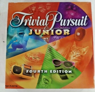 Trivial Pursuit Junior Board Game Parker Brothers - Image 1 of 3