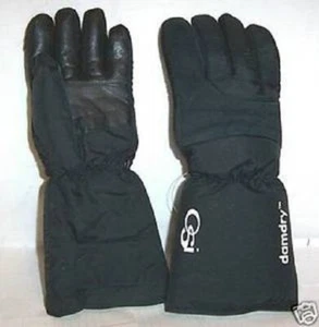 Motorcycle/Snowmobile Gloves OSI DamDryBlack Textile/Leather size Small New - Bild 1 von 1