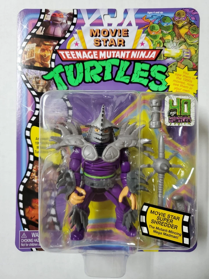 Super Shredder Playmates Teenage Mutant Ninja Turtles TMNT Movie Star Action Fig - Image 1 of 1
