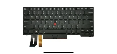 Lenovo ThinkPad E480 E490 L380 L390 L480 T480s T490 T495 US Backlit Keyboard