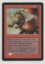 2002 Magic: The Gathering - Onslaught Foil Skirk Commando #228 2p6