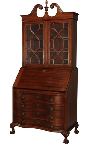 Vintage Maddox Mahagony Secretary Cover