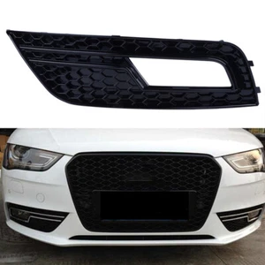 Left Front Bumper Lower Fog Light Grille For Audi A4 B8 Sedan Facelift 2013-16 - Foto 1 di 7