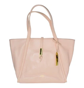 NWT Vince Camuto Reed Leather Shoulder Bag Womens Handbag Purse Pale Peach - Picture 1 of 5