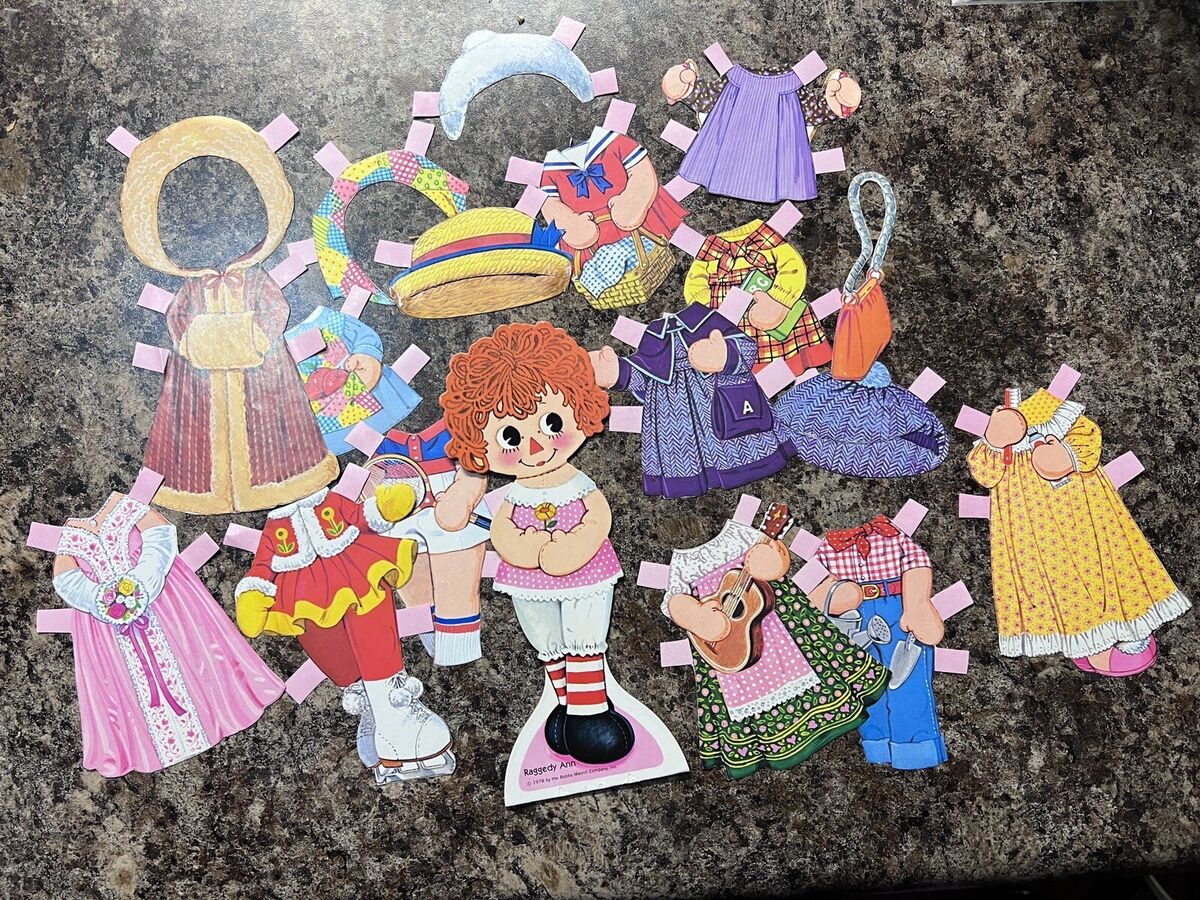 Raggedy Ann Paper Dolls for sale | eBay Raggedy Ann Paper Dolls for sale | eBay
