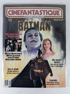 Cinefantastique Nov. 1989 Vol 20 #1 & #2 Double Issue Batman - Bild 1 von 2