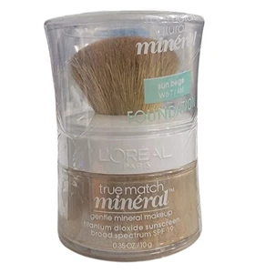 L'OREAL True Match Mineral Foundation Sun Beige W6-7/468 New Sealed - Picture 1 of 3
