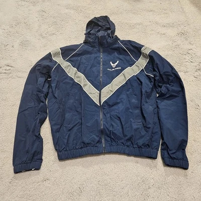 ML Medium Long US Air Force USAF PT Jacket Military Issue Uniform Reflective PTU - Image 1 of 4