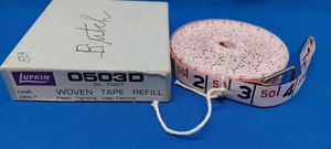 Lufkin #0503D Ricarica Nastro Tessuto 50' Piedi Rosa con Mezzi Decimi - Foto 1 di 8