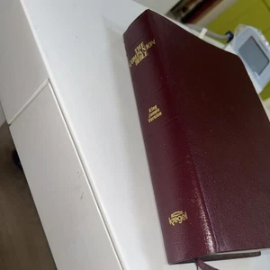 The Companion Bible King James Version Burgundy Bonded Leather Kregel - Picture 1 of 6