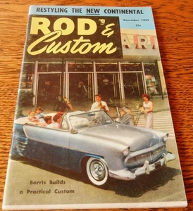 Rod & Custom Magazin Dezember 1955 - Neugestaltung des neuen Continental - Bild 1 von 4