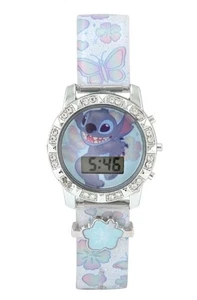 Disney Lilo and Stitch Unisex Kind hellblau LCD Uhr, LAS4165WM - Bild 1 von 9