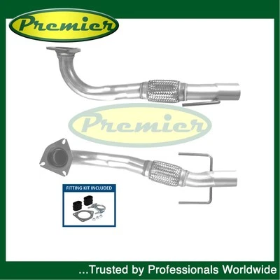 Compatível com Saab 9-3 2002-2015 2.0 Baxter tubo central frontal + kit de encaixe 32016351 - Imagem 1 de 4