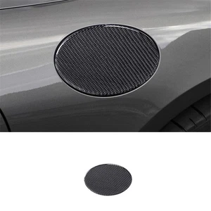 Carbon Fiber Fuel Tank Cap Sticker Cover Trim For Porsche 718 2016-2022 - Picture 1 of 13