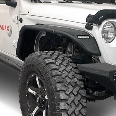 For Jeep Wrangler 2018-2025 TrailFX VS-SGSID8278 Front & Rear Fender Flares Foto 1 de 3