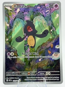 Juego de cartas coleccionables Pokémon Yamask 122/086 Sv: White Flare IR - Imagen 1 de 2