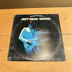 JEFF BECK Wired LP Vinyl record album EPIC PE 33849 1976 - Imagen 1 de 3